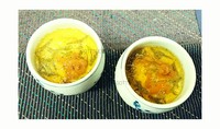 蟹と湯葉の茶碗蒸し（温・冷）