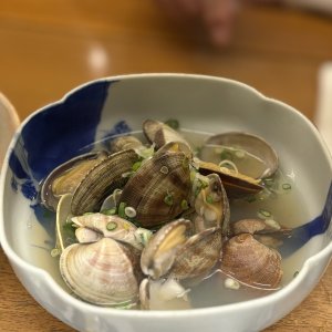 三河湾産　あさり酒蒸し