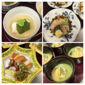 今週と来週のお知らせとお雛様のおまかせ料理